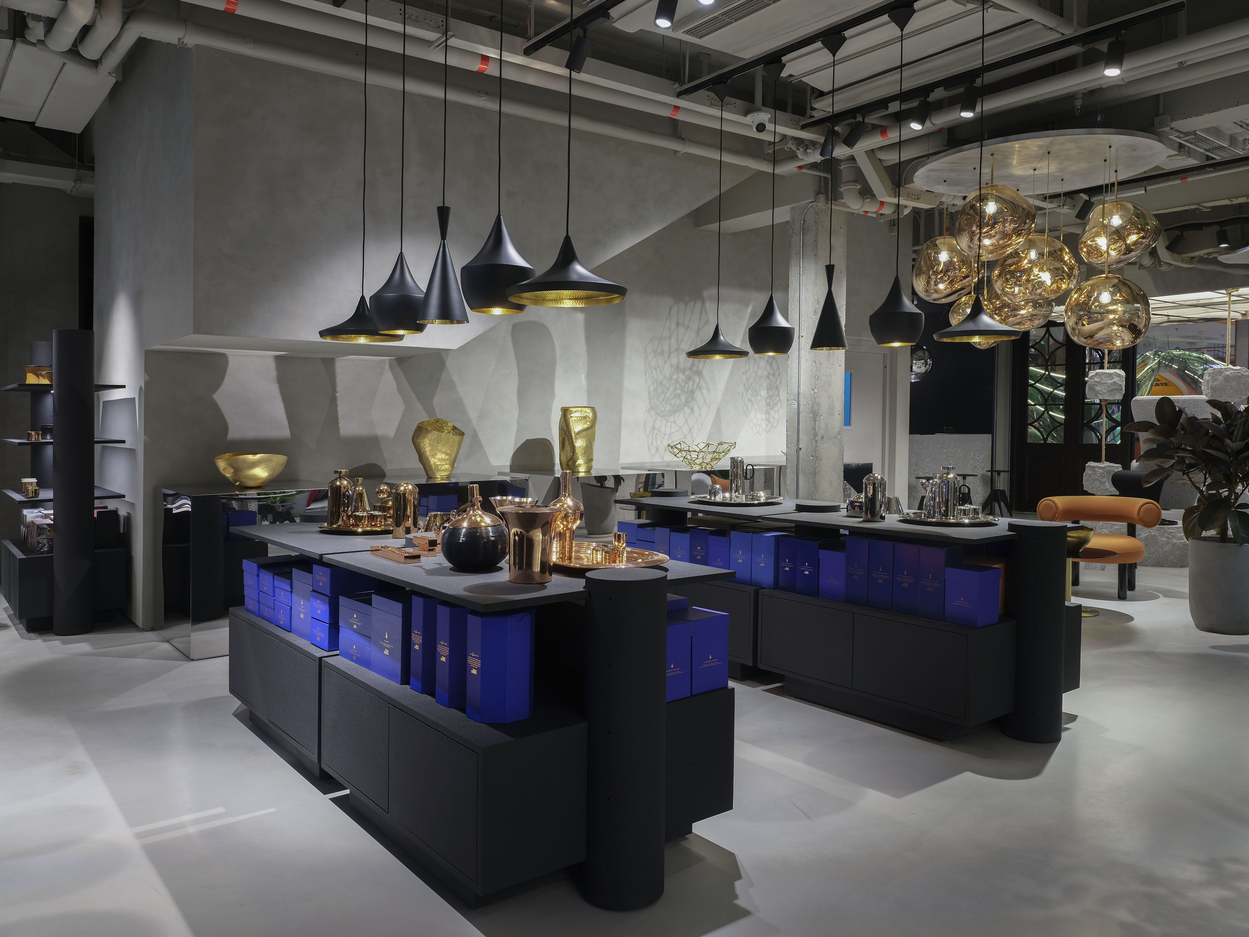 Tom Dixon Beat schwarze Hängeleuchten