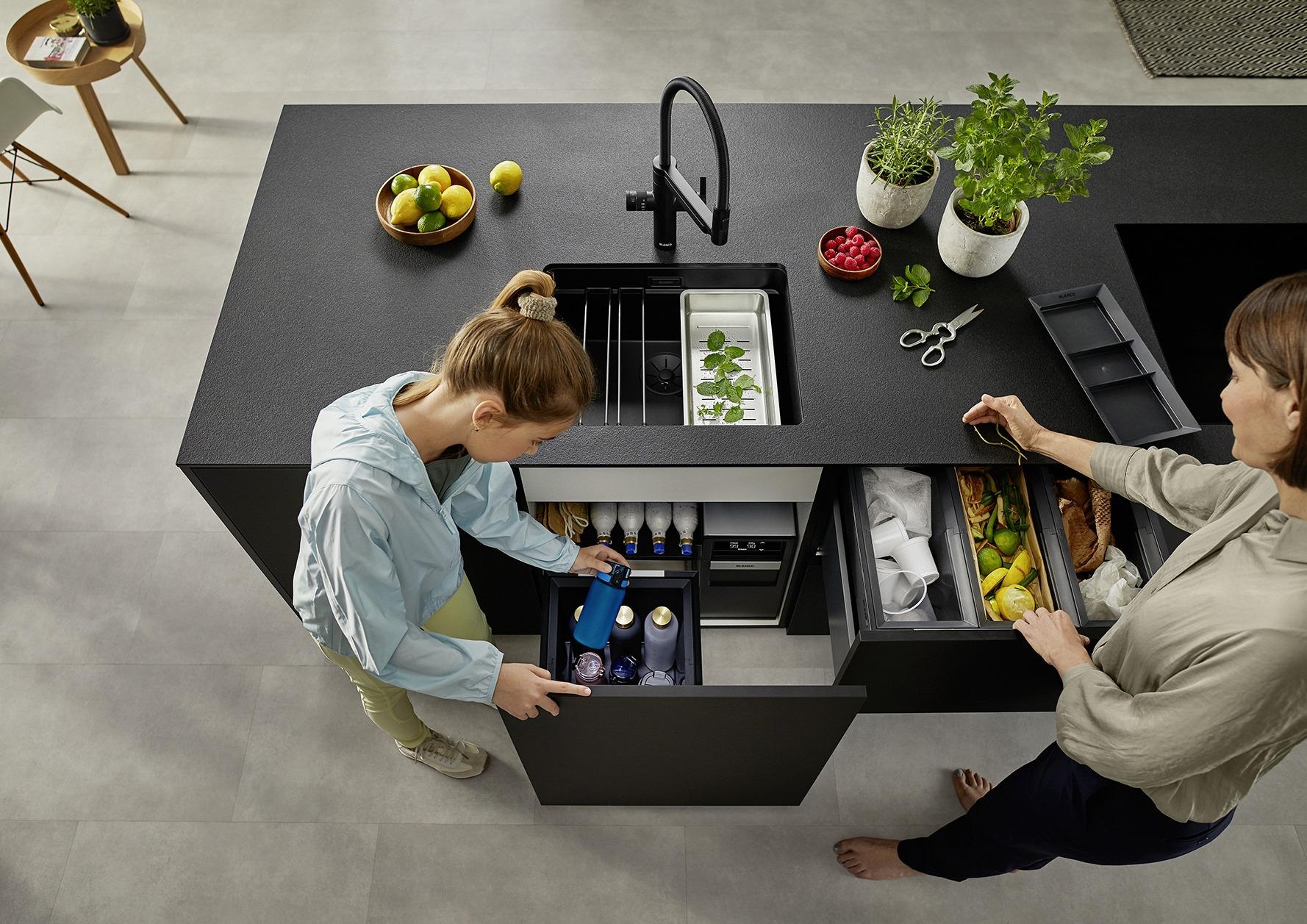 Blanco Unit Spüle Mülltrenner