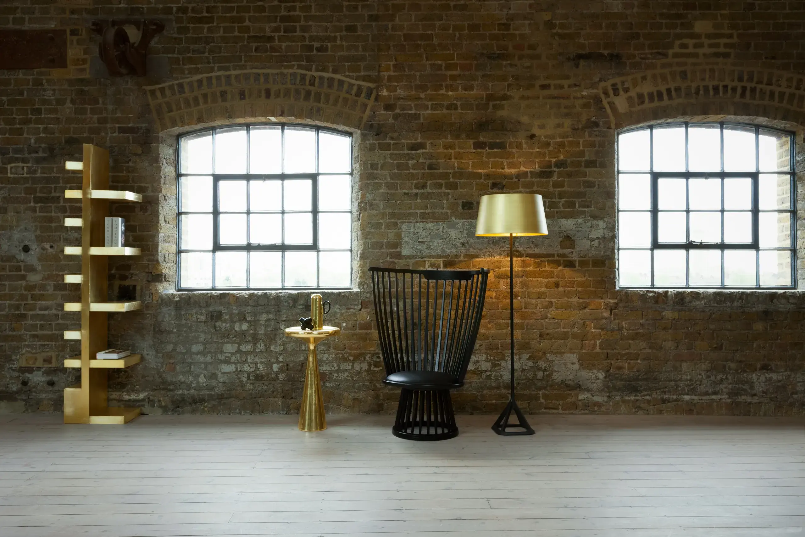 Tom Dixon Fan Stuhl schwarz